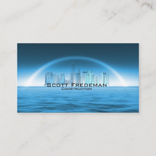 City_construction Business Card Templates