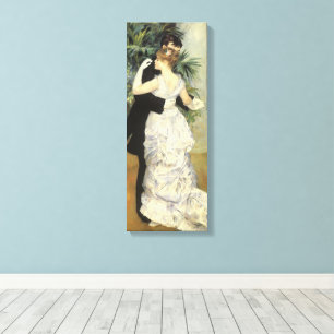 City Dance by Pierre Renoir, Vintage Fine Art Canvas Print