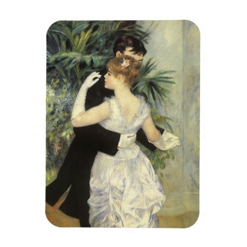 City Dance by Pierre Renoir Vintage Fine Art Magnet