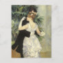 City Dance by Pierre Renoir, Vintage Fine Art Postcard