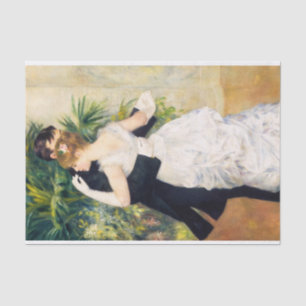 City Dance, Dance in Town by Pierre Auguste Renoir Tissue Paper