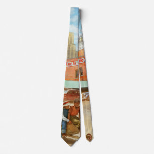 City - Durham, NC - Kids will be kids 1940 Neck Tie
