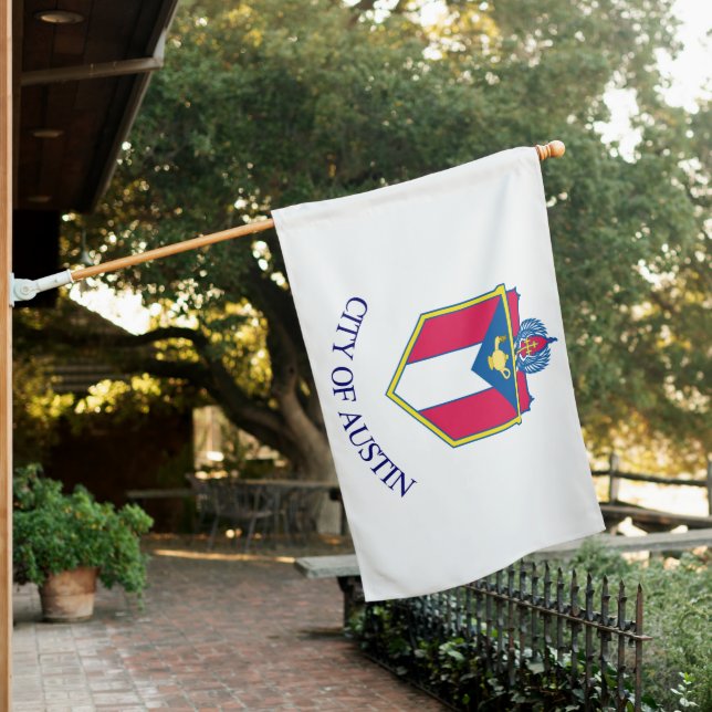 City Flag of Austin (Texas) (In SItu)