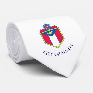 City Flag of Austin (Texas) Neck Tie