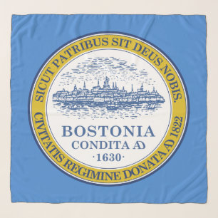 City Flag of Boston (Massachusetts) Scarf