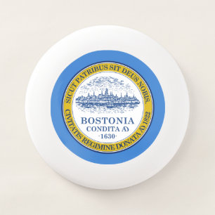 City Flag of Boston (Massachusetts) Wham-O Frisbee