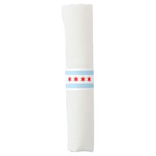 City Flag of Chicago (Illinois) Napkin Bands