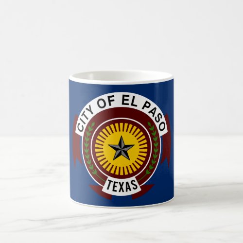 City Flag of El Paso Texas Coffee Mug