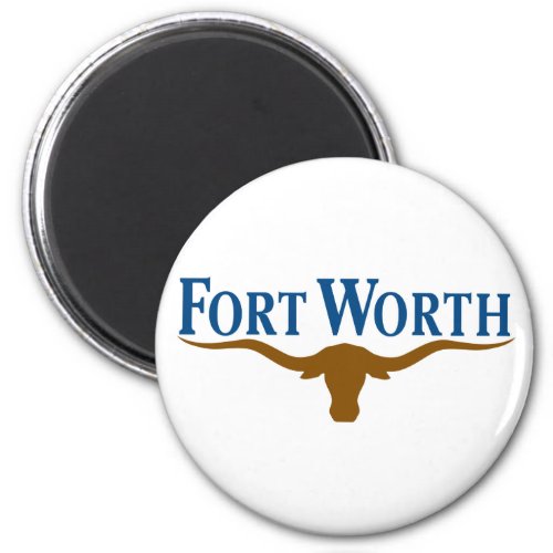 City Flag of Fort Worth Texas Magnet