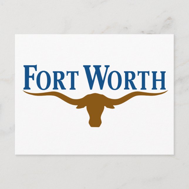 City Flag of Fort Worth (Texas) Postcard (Front)