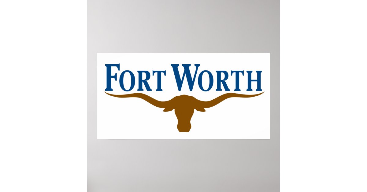 City Flag of Fort Worth (Texas) Poster | Zazzle