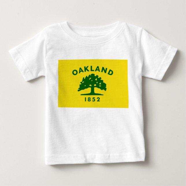City Flag of Oakland (California) Baby T-Shirt (Front)