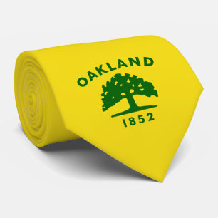 City Flag of Oakland (California) Neck Tie