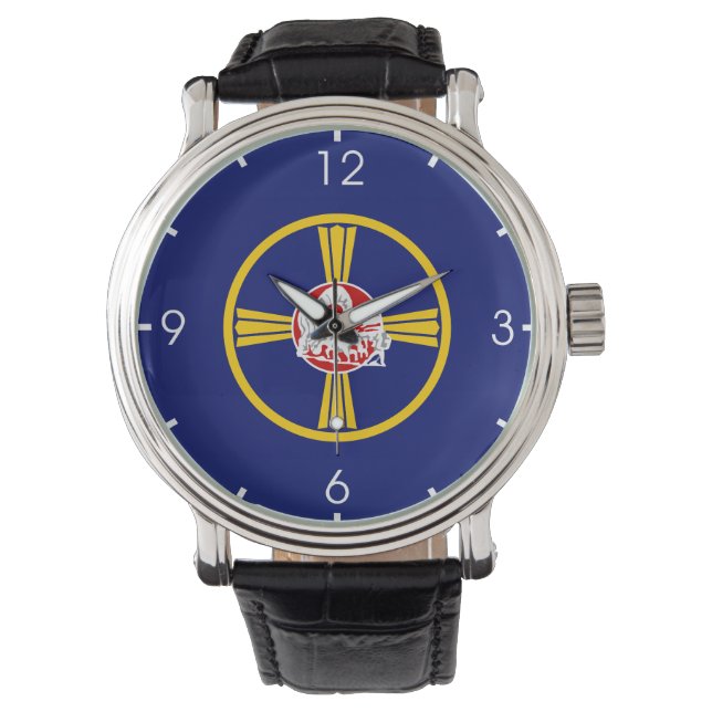 City Flag of Omaha (Nebraska) Watch (Front)