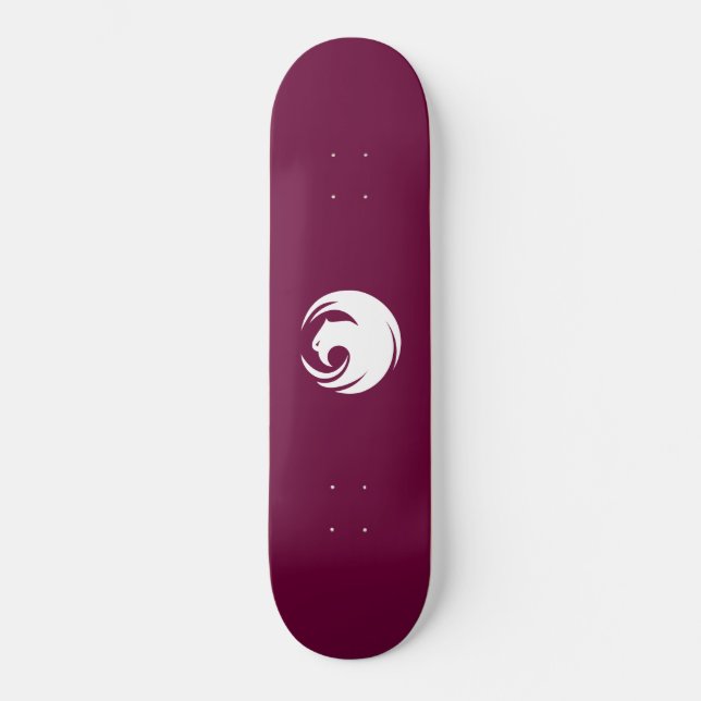 City Flag of Phoenix (Arizona) Skateboard (Front)