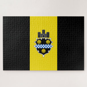 City Flag of Pittsburgh (Pennsylvania) Jigsaw Puzzle
