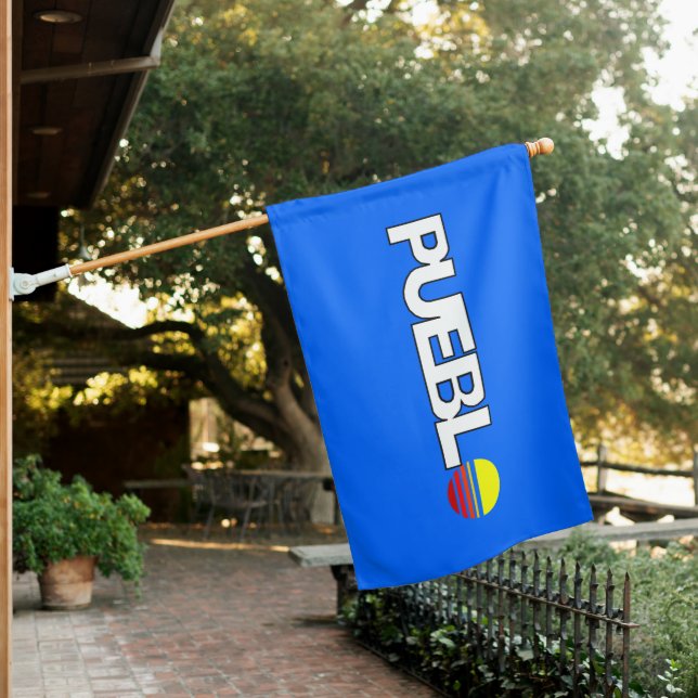 City Flag of Pueblo (Colorado) (In SItu)