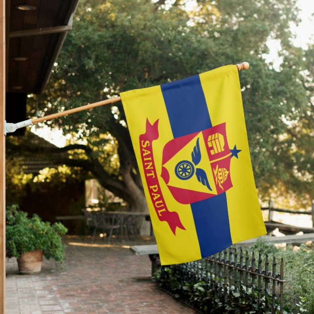 City Flag of Saint Paul (Minnesota) (In SItu)