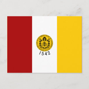 City Flag of San Diego (California) Postcard