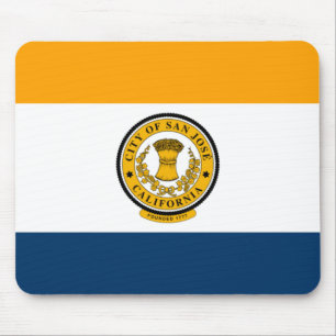 City Flag of San José (California) Mouse Pad