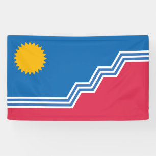 City Flag of Sioux Falls (South Dakota) Banner