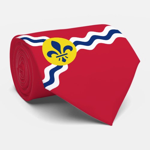 City Flag of St Louis Missouri Neck Tie