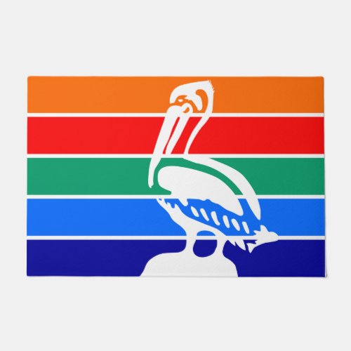 City Flag of St Petersburg Florida Doormat