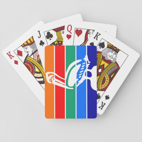 City Flag of St Petersburg Florida Playing Card