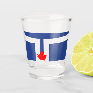 City Flag of Toronto (Canada) Shot Glass