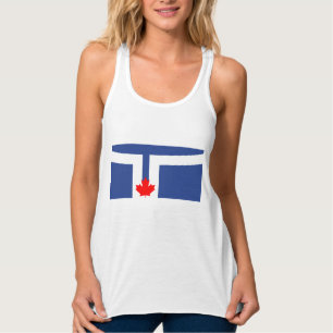 City Flag of Toronto (Canada) Tank Top