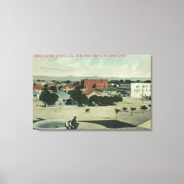 City from Southern Pacific Shasta Route Canvas Print (Front)