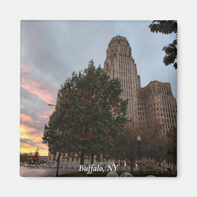 City Hall and Sunset Magnet (Front)