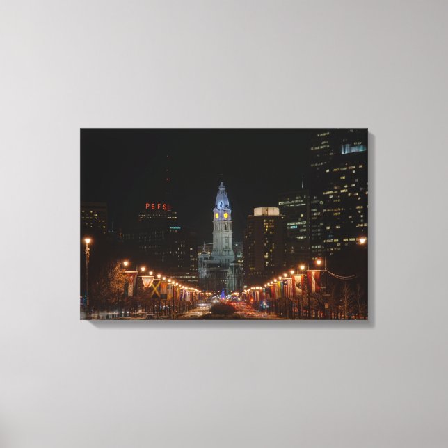 City Hall Canvas Print (Front)