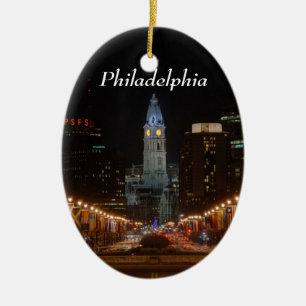 City Hall Ceramic Ornament