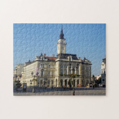 City hall on a Liberty Square in Novi Sad Jigsaw Puzzle