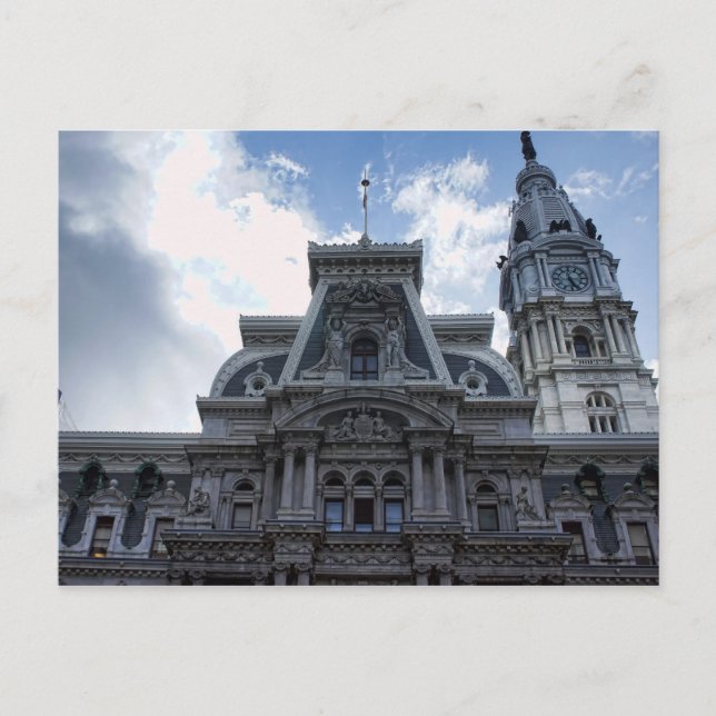 City Hall Philadelphia Postcard (Front)