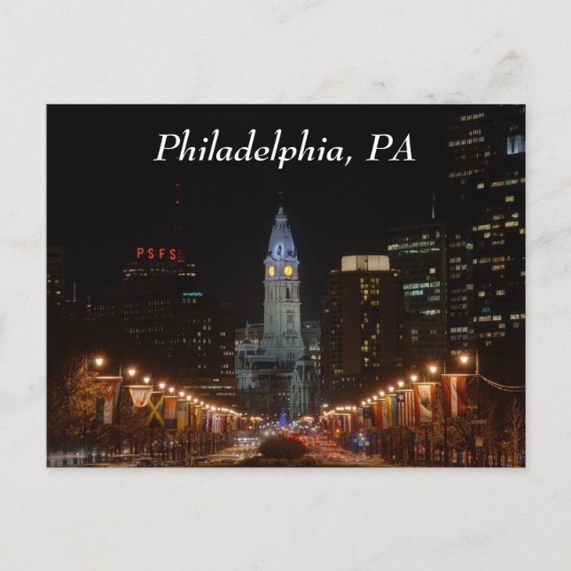 City Hall Postcard (Front)