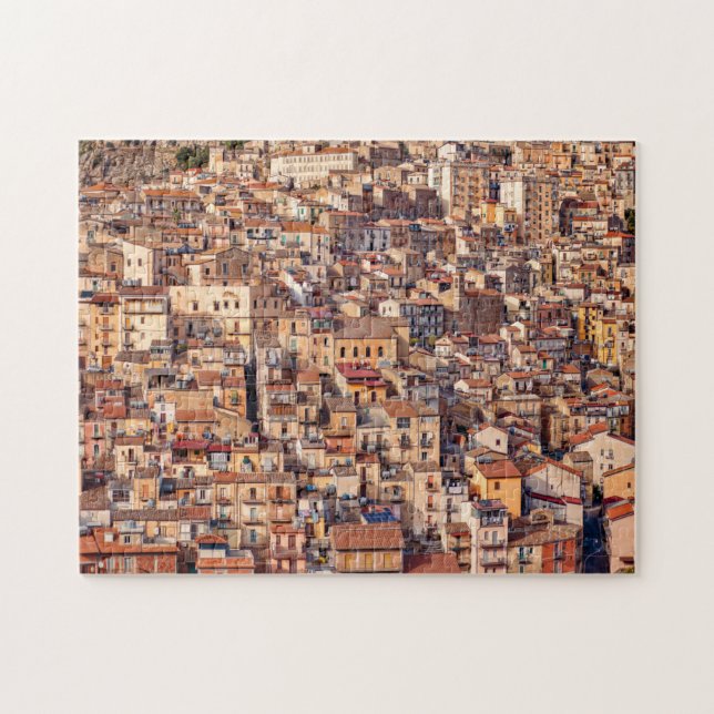 city houses photo  jigsaw puzzle (Horizontal)