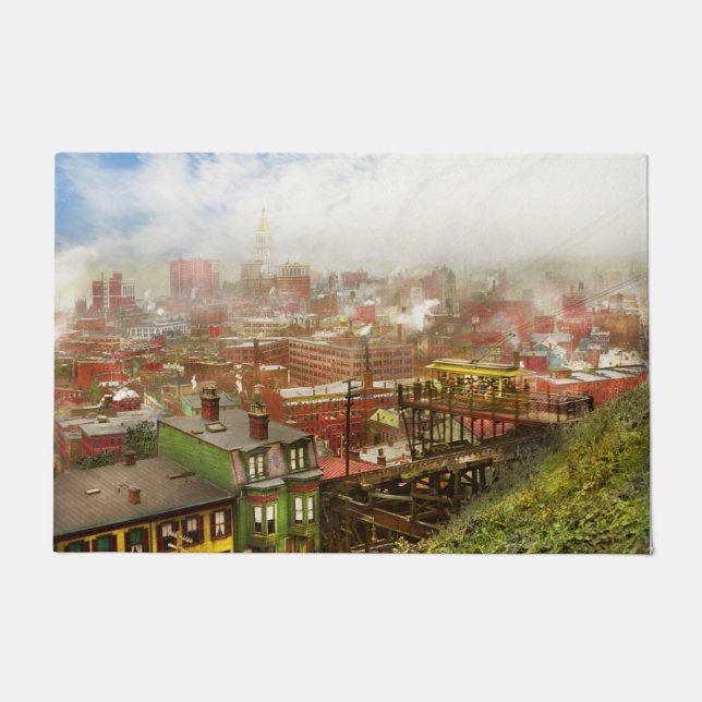 City - I can see my house from here 1915 Doormat (Front)