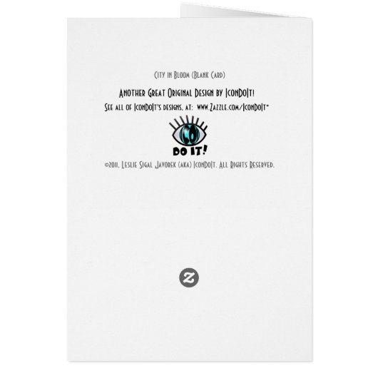 City in Bloom (Back)