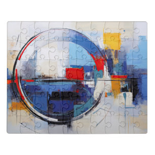 City in Pastel Tones - Quebra-cabeça Jigsaw Puzzle