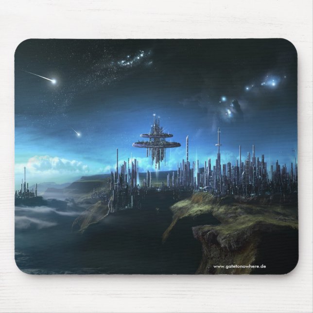 City In The Clouds - Mousepad (Front)