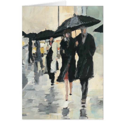 City in the Rain Cards (Front)