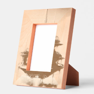city in the sky engraved frames