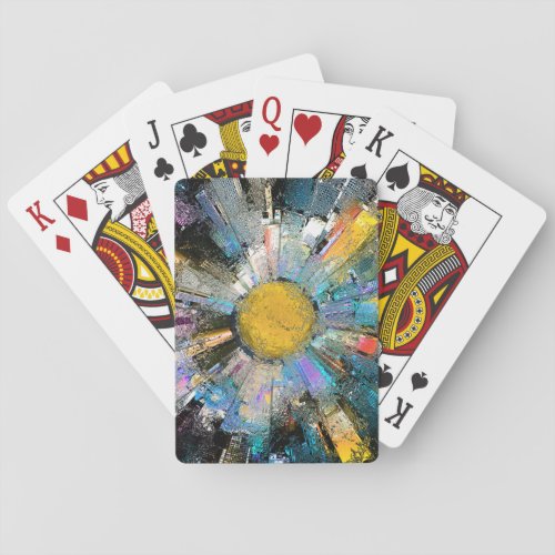 City in the Sun Playing Cards