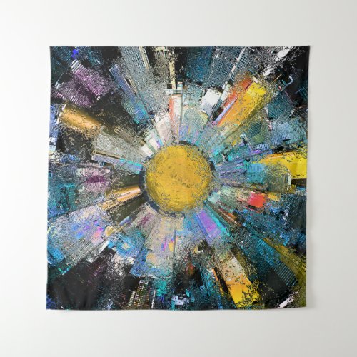 City in the Sun Tapestry