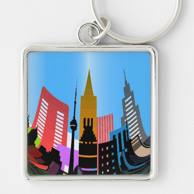 CITY KEYCHAIN (Front)