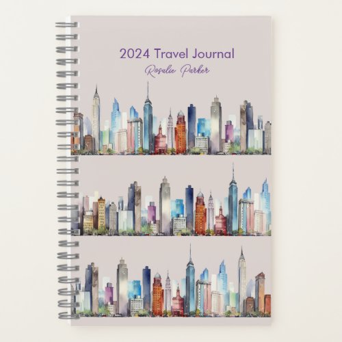 City Landscapes Travel Notebook