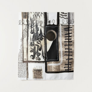 City Language Poster Tapestry