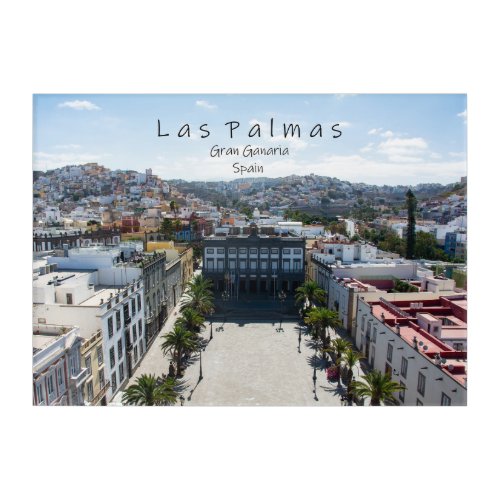 City Las Palmas in Spain Acrylic Print